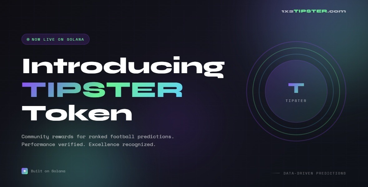 1x2Tipster.com Launches TIPSTER Token on Solana: A Community Rewards Milestone