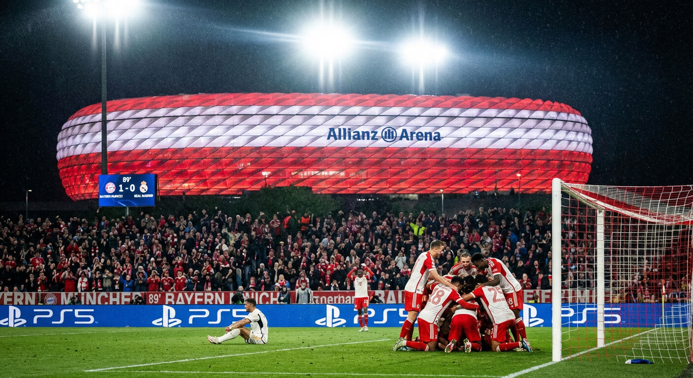 Bayern Munich 4-3 Real Madrid: Olise and Diaz Break Blancos Hearts in Champions League Classic