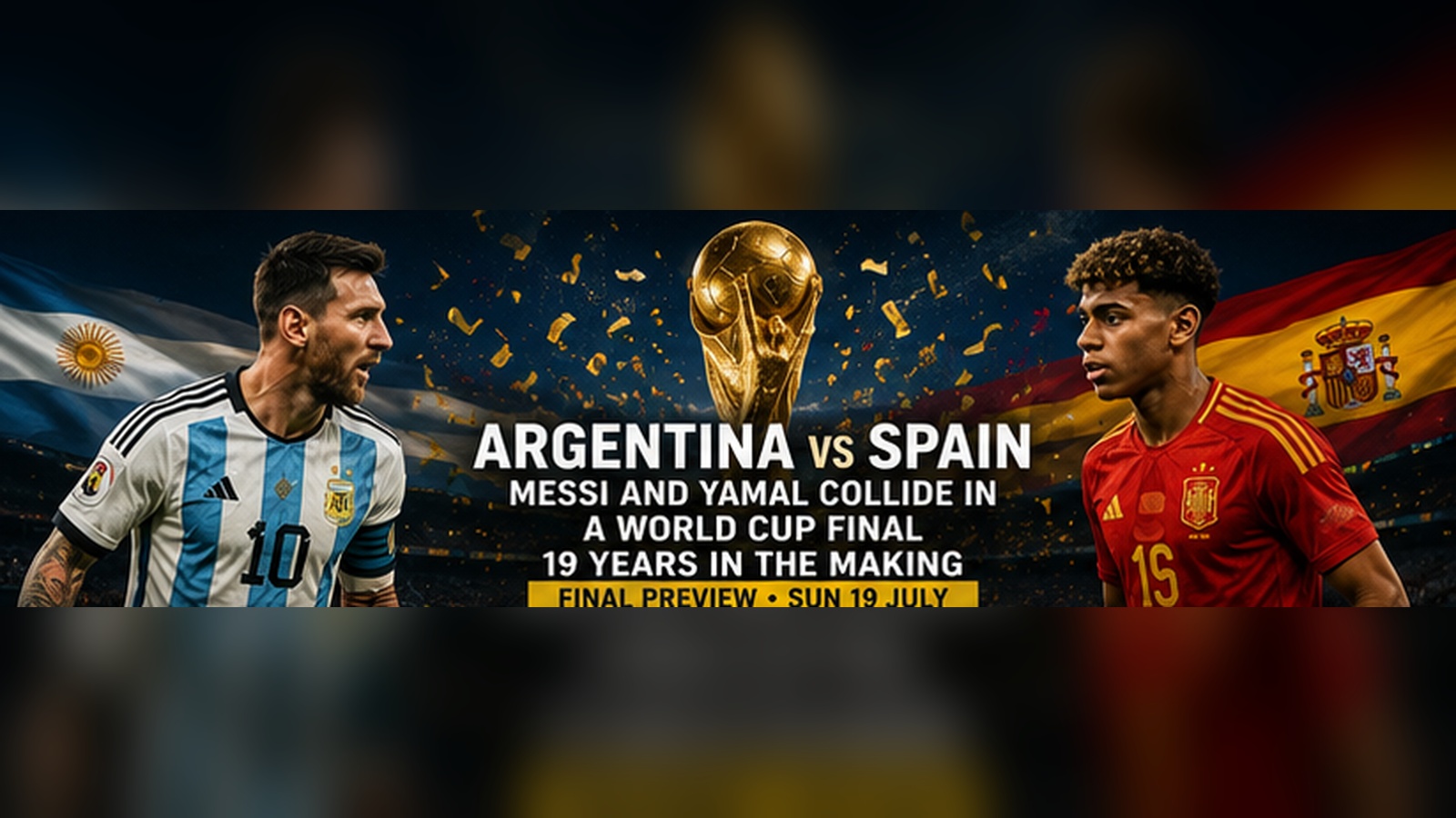 Argentina vs Spain: Messi and Yamal Collide in a World Cup Final 19 Years in the Making